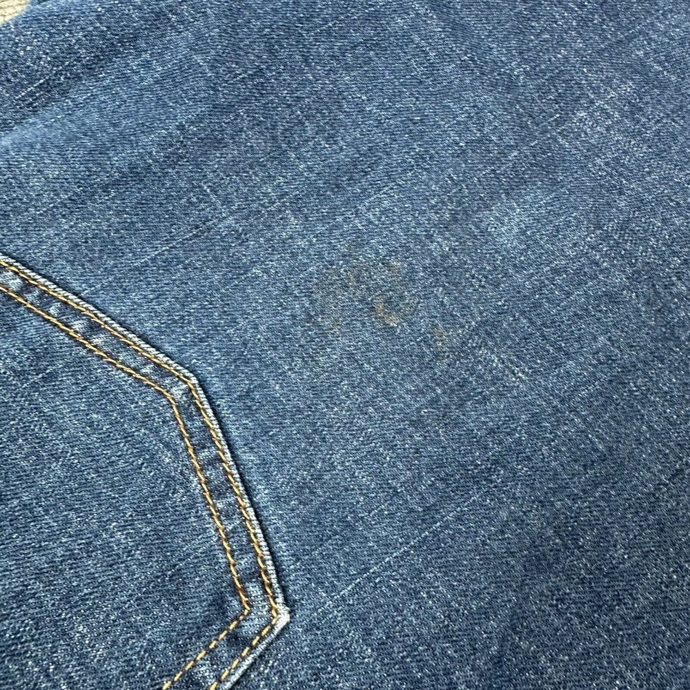 Levis 538 Jeans Mens 33 Blue Western Straight Workwear Outdoor Denim Comfort - Picture 12 of 12